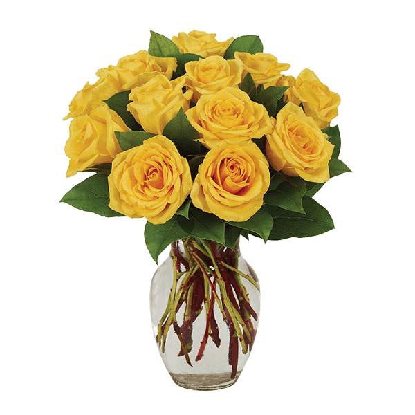 Image of Yellow Rose Bouquet