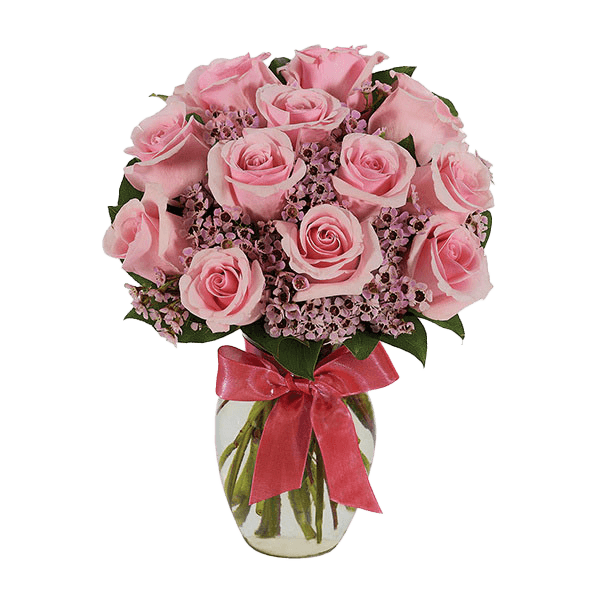 Image of Pink Rose Bouquet