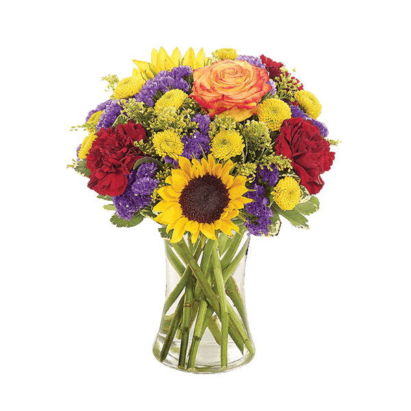Image of Fiery Fall Bouquet
