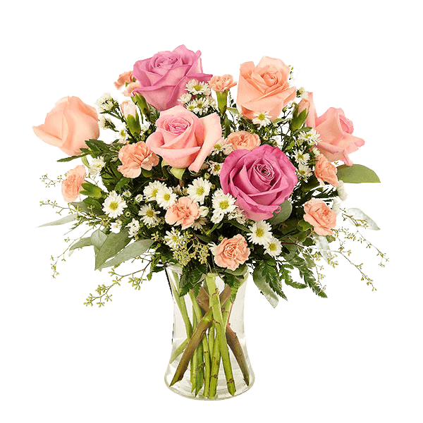 Image of Enchanted Rose Garden Bouquet