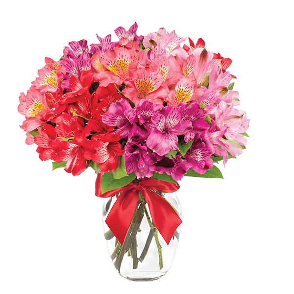 Image of Peruvian Lily Romance Bouquet